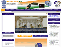 Tablet Screenshot of digitalindiamib.com